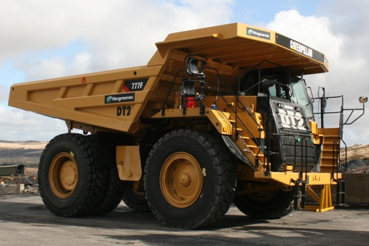 Hargreaves has bought 19 Cat 777 trucks
