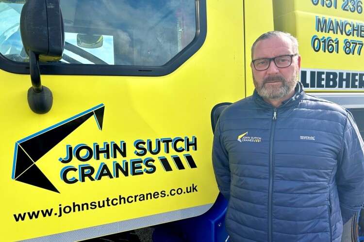 Paul Parry, sales director at John Sutch Cranes