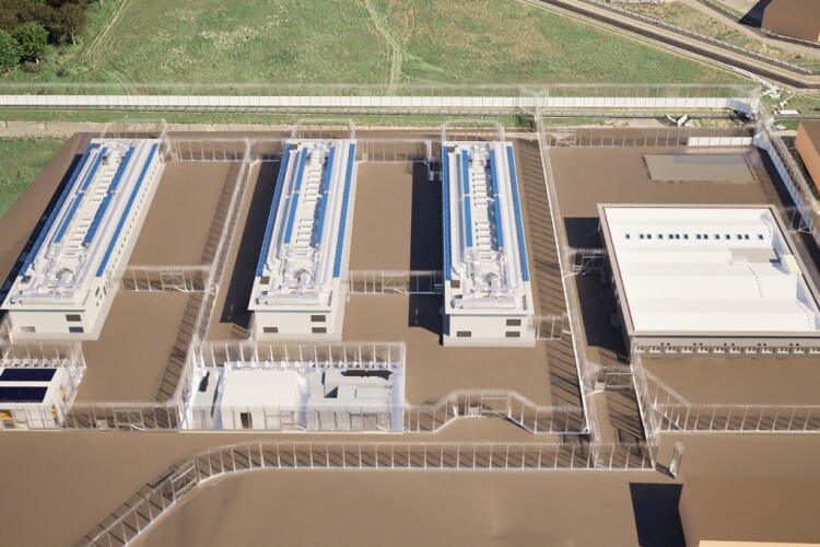 CGI of HMP Onley expansion