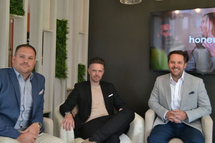 Left to right are Chris Clingo, Luke Herring and Chris Coley