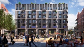 Planned public realm in Anglia Square