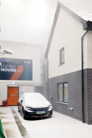The Energy House 2.0 can replicate virtually any climate conditions, including temperatures as low as -20oC