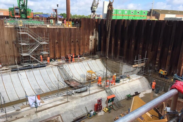 Bam Nuttall Mott MacDonald Joint Venure built the &pound;100m Boston Barrier flood gate in Lincolnshire under the Environment Agency's collaborative delivery framework