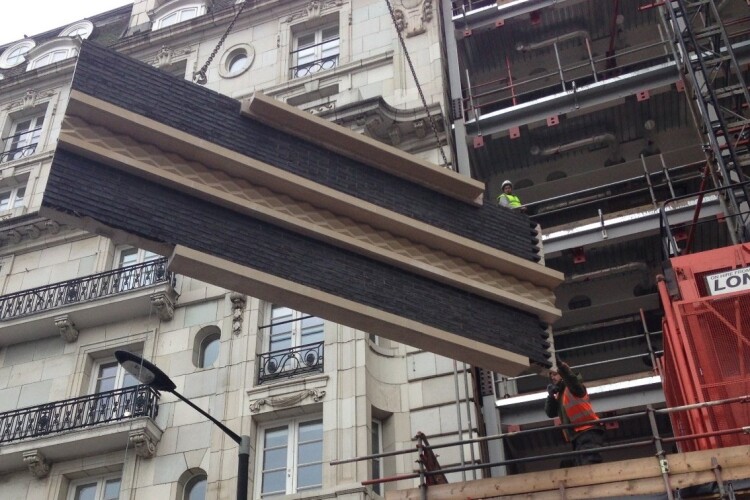 Sterling Services makes architectural precast concrete cladding