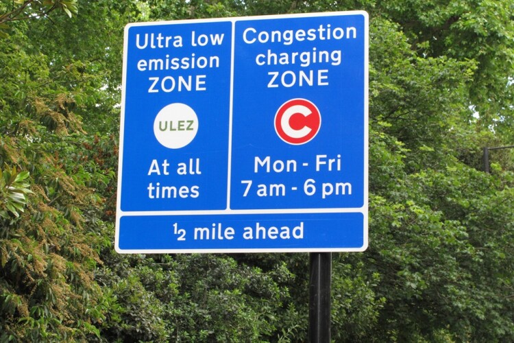 The capital's ultra-low emissions zone is being extended across outer London boroughs