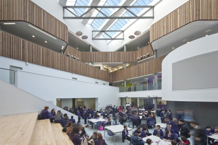 Enterprise South Liverpool Academy by BDP. Photo by David Barbour
