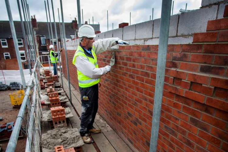The report says that we need 15,000 more brick-layers to meet house-building targets