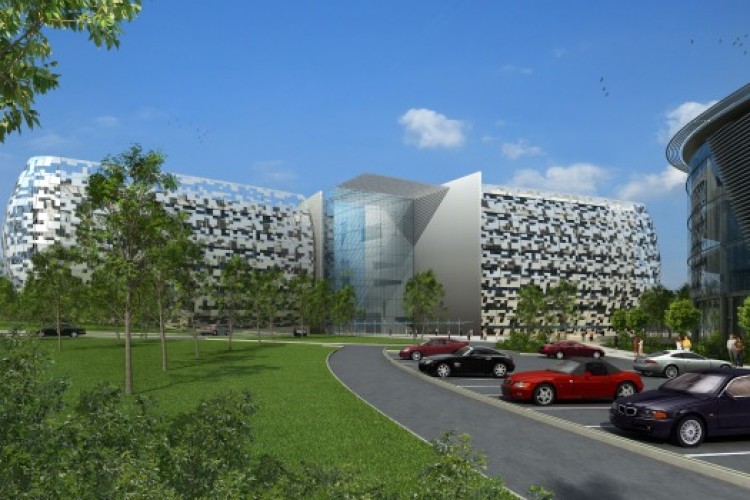 Artist's impression of the new Hospital