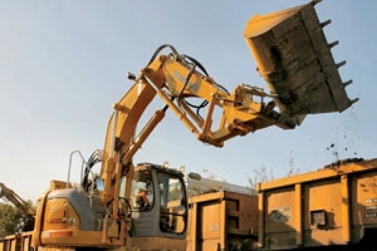 Part of Balfour Beatty's rail plant fleet