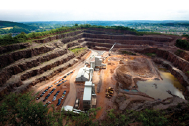 Cemex's Taffs Well Quarry, near Cardiff