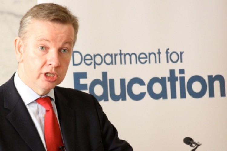 Education secretary Michael Gove