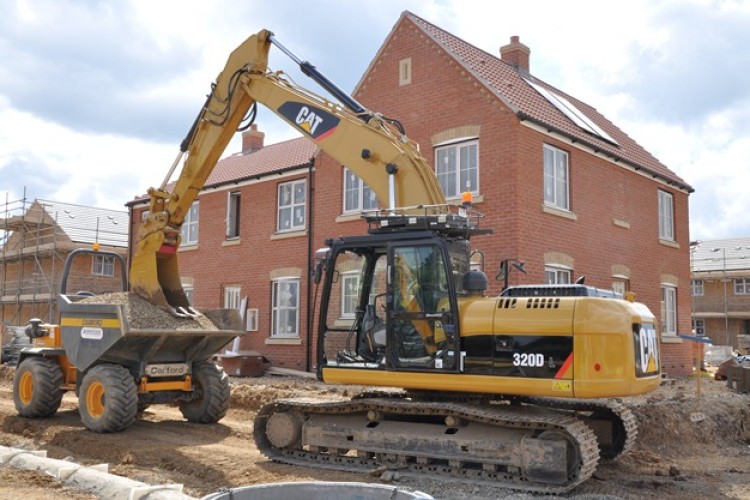 One of Stepford Civils&rsquo; new Cat excavators