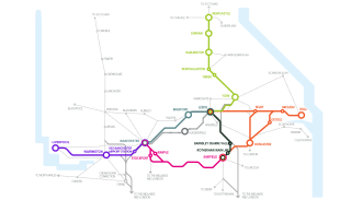 The original Northern Powerhouse Rail (NPR) plan – click on image to enlarge