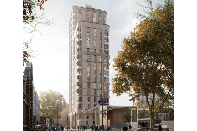 55 West will be built next to West Ealing station