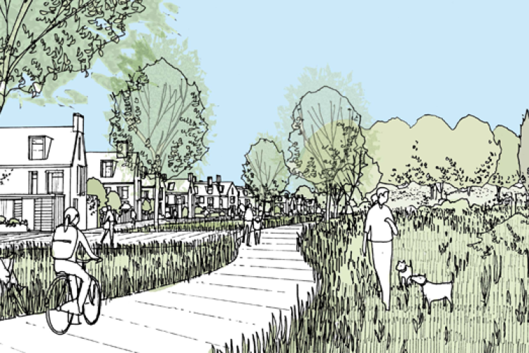 The planned Lincolnshire Lakes development