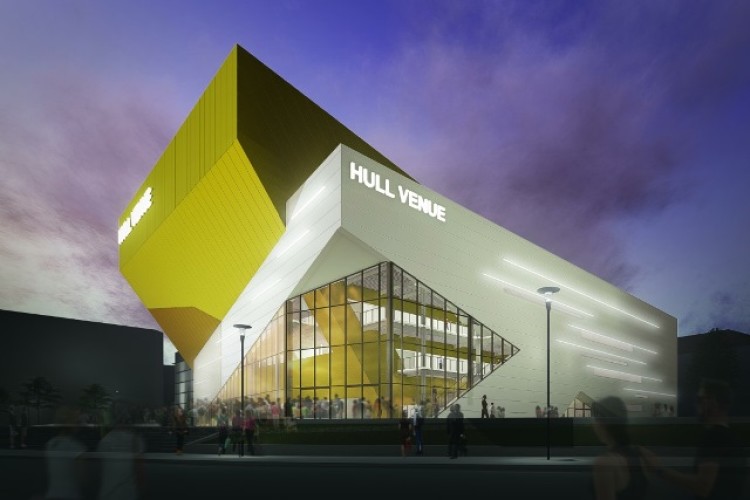 Hull Venue will be built round the back of the Princes Quay shopping centre