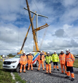 The team behind the first installation