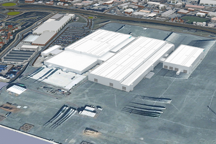 CGI of the new manufacturing facilities, to be built by VollkerFitzpatrick