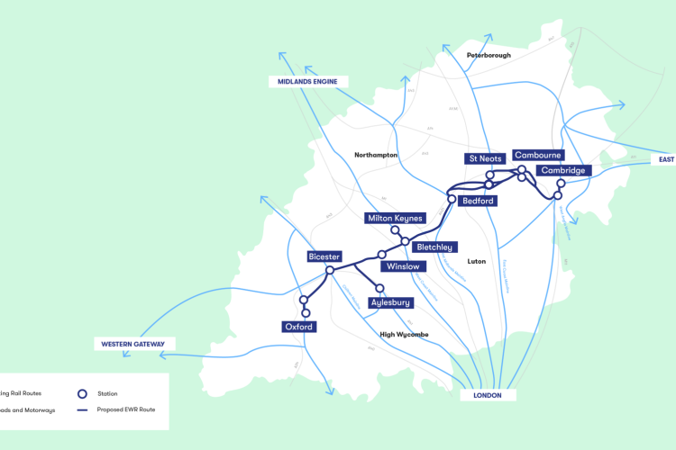 The EWR catchment (click on image to enlarge)