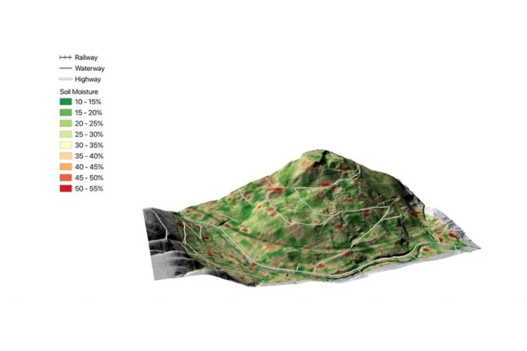 GroundSat is a new mapping technique for soil moisture 